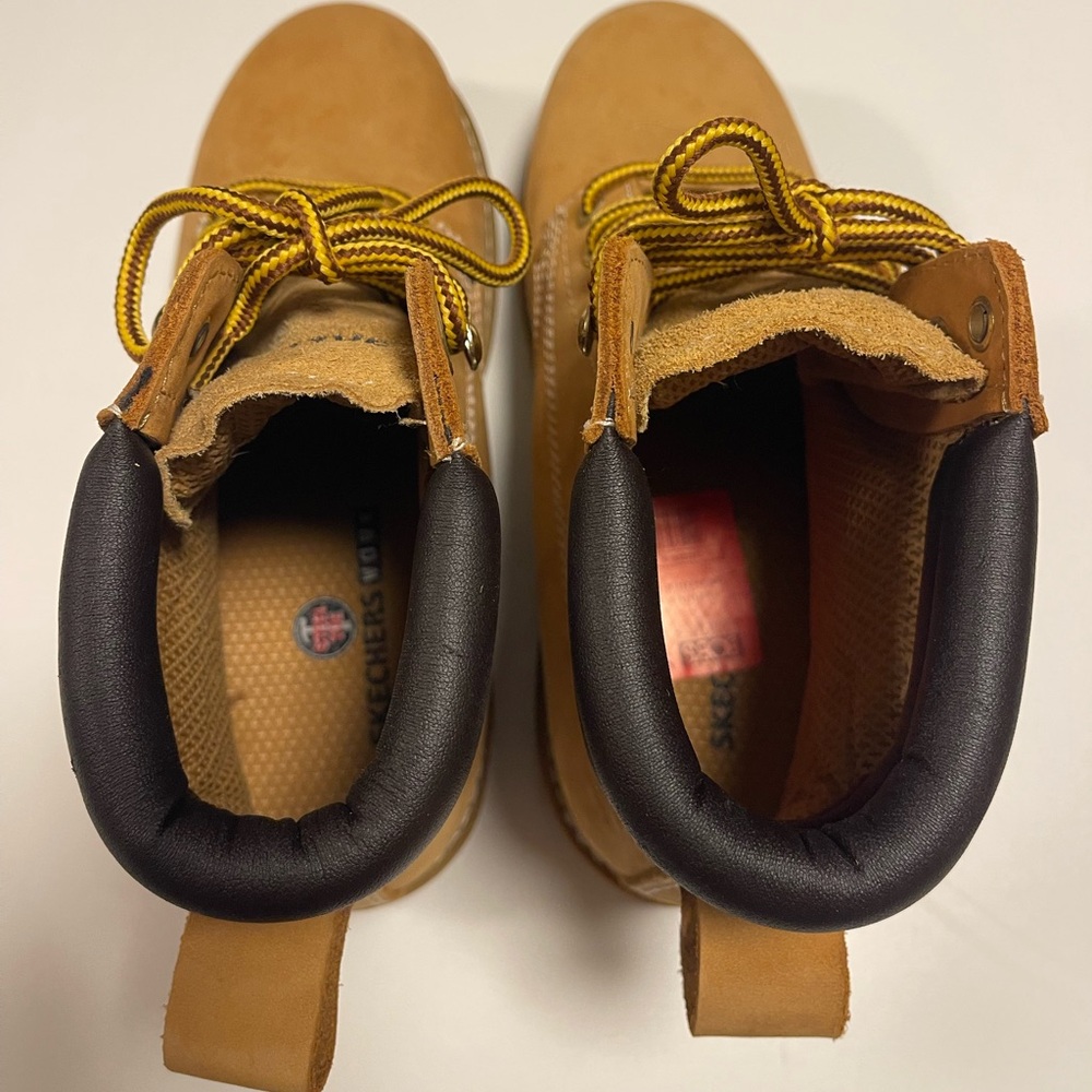 Skechers Tan Steel Toe Boots - Picture 10 of 16